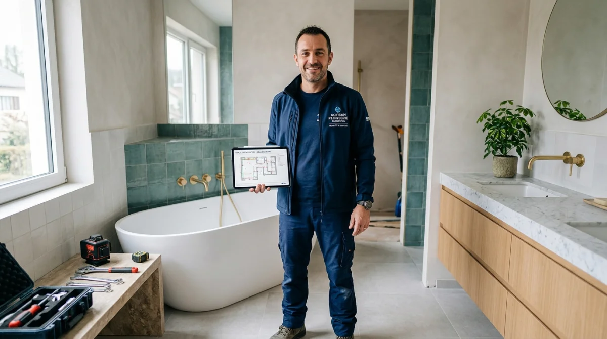 Rénovation de salle de bain à Mulhouse