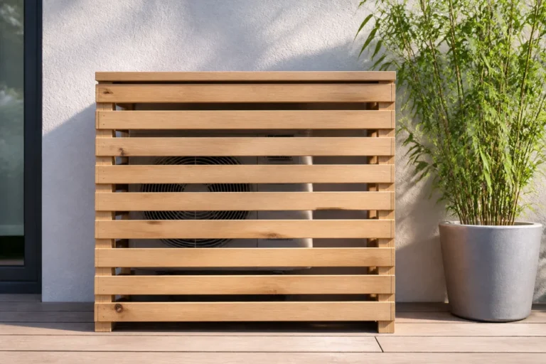 Comment fabriquer un cache clim en bois sans gêner l’air